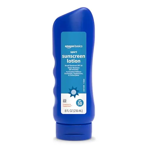 Amazon Basics Sport Sunscreen Lotion SPF 50