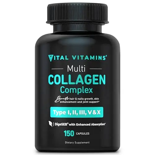 Vital Vitamins Multi Collagen capsules bottle