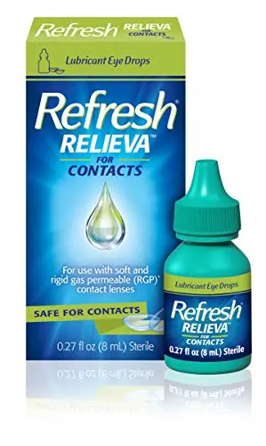 Refresh RELIEVA FOR CONTACTS Lubricant Eye Drops with Hydrocell technology