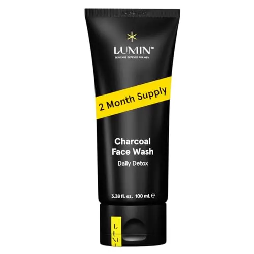 Lumin Charcoal Face Wash for Men bottle