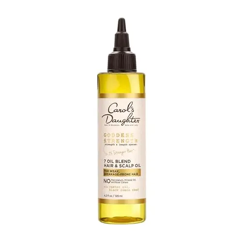 Carol's Daughter Goddess Strength scalp and hair oil bottle