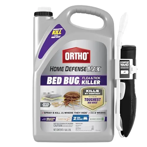 Ortho Home Defense Max flea and bed bug killer with comfort wand