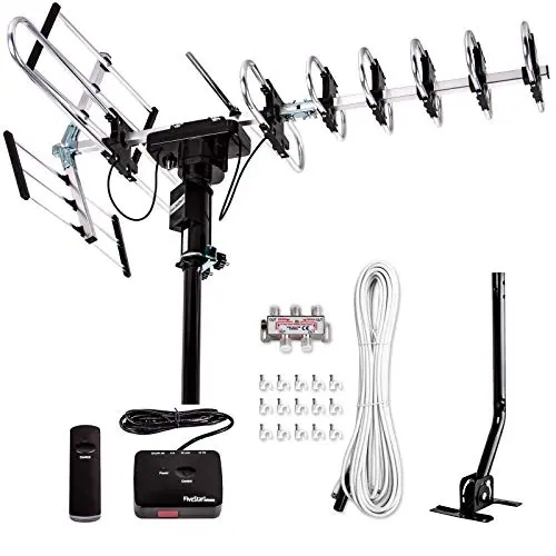 Five Star Outdoor TV Antenna with directional rotation and installation kit