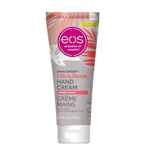 eos Shea Better Hand Cream in coconut scent for dry skin