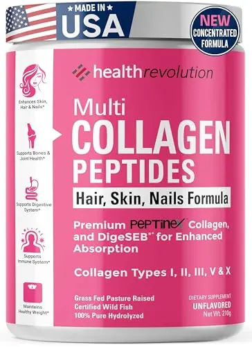Health Revolution multi collagen protein powder with 5 collagen types