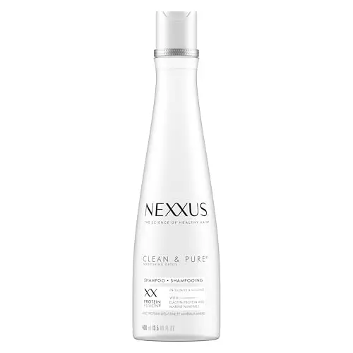 Nexxus Clean and Pure Clarifying Shampoo bottle