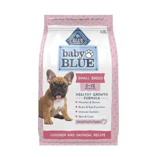 Blue Buffalo Baby BLUE small breed puppy food bag