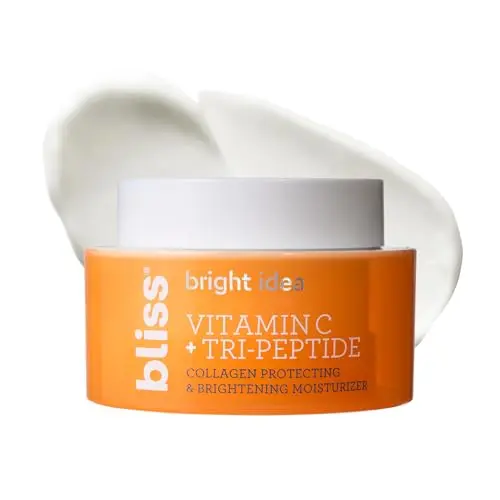 Bliss Vitamin C + Tri-Peptide Brightening Moisturizer jar