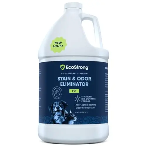 Eco Strong enzyme cleaner bottle in clear liquid form