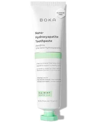 Boka nano hydroxyapatite toothpaste for sensitive teeth whitening