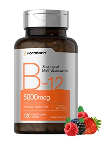 HORBÄACH Vitamin B12 5000 mcg fast dissolve tablets