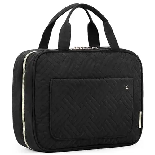 BAGSMART large toiletry bag with water-resistant material