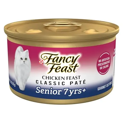 Purina Fancy Feast Senior Chicken Feast Pate wet cat food