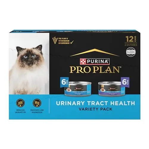 Purina Pro Plan Urinary Tract Health pate cat food variety pack