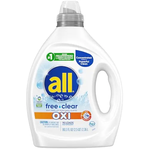 ALL Free Clear OXI liquid laundry detergent