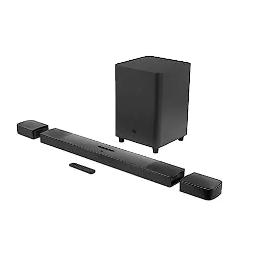 JBL Bar 9.1 soundbar system with detachable wireless surround speakers