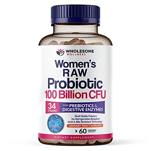 Wholesome Wellness raw probiotics for women with high CFU