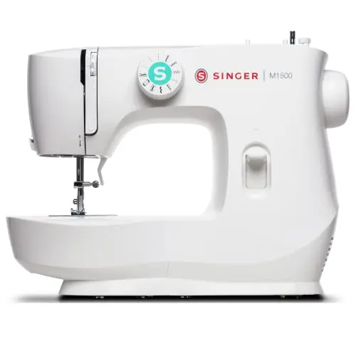 SINGER M1500 lightweight white sewing machine