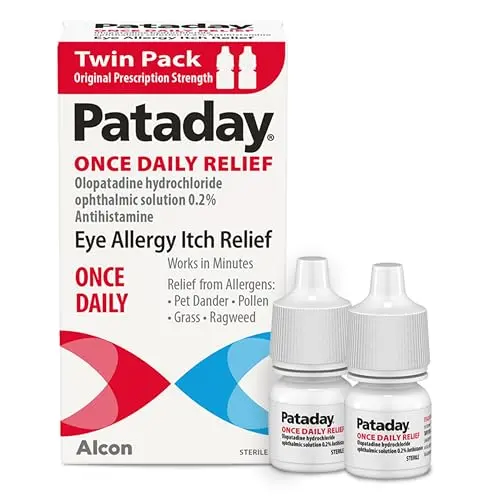 Pataday Once Daily Allergy Eye Drops for long-lasting relief
