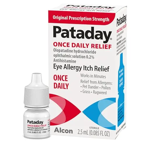 Pataday Once Daily Relief allergy eye drops bottle