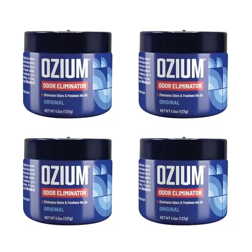 Ozium odor eliminating gel for cars and small spaces