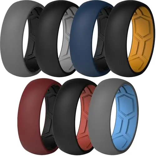 ThunderFit Air Groove silicone ring with ventilation channels