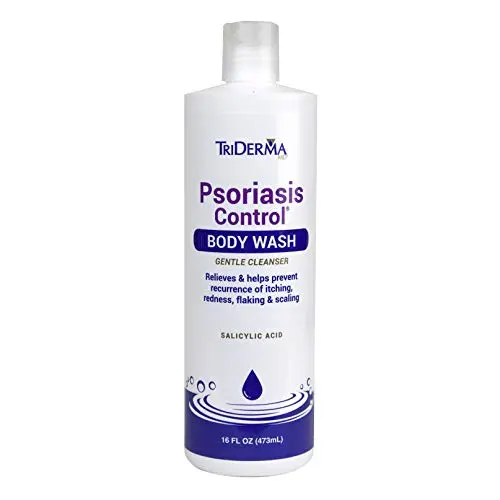 TriDerma Psoriasis Control Body Wash bottle