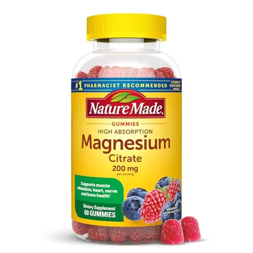 Nature Made Magnesium Citrate Gummies bottle