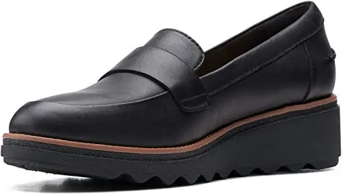 Clarks women's penny loafer with Ultimate Comfort foam