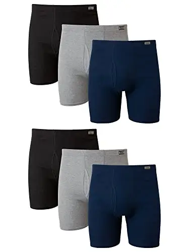 Hanes comfortsoft waistband boxer briefs in multi-pack