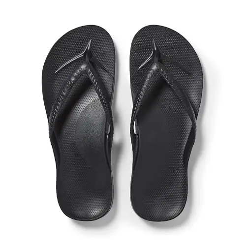 Archies unisex orthopedic flip flops with substantial arch support