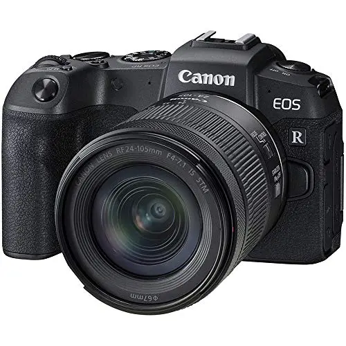 Canon EOS RP full-frame mirrorless camera with RF24-105mm lens