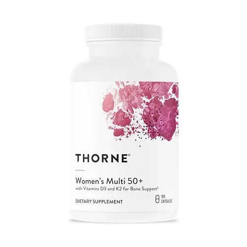 Thorne Women's Multi 50+ comprehensive daily multivitamin capsules