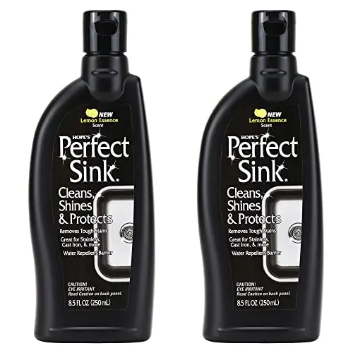HOPE'S perfect sink cleaner and polish for water repellent protection