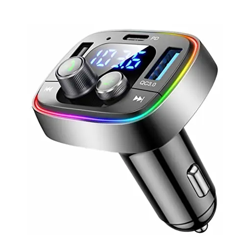 LIHAN Bluetooth FM transmitter with LED lighting