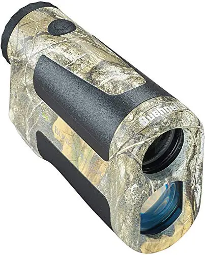 Bushnell BoneCollector 850 laser rangefinder in Realtree Edge camo pattern