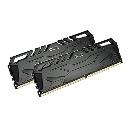 OLOy DDR4 RAM module with sleek black design