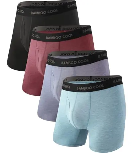 BAMBOO COOL men's ultra breathable bamboo boxer briefs