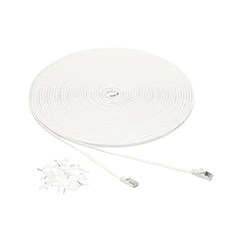 Amazon Basics 100ft Cat7 Ethernet cable for gaming