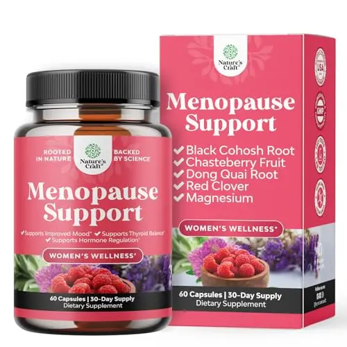 Natures Craft Complete Herbal menopause supplement bottle