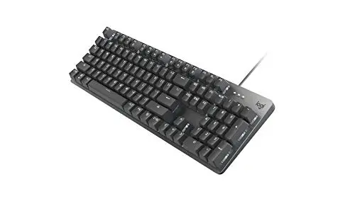 Logitech K845 mechanical illuminated keyboard with aluminum case