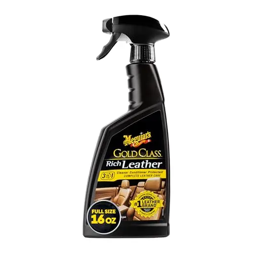 Meguiar's Gold Class leather cleaner and conditioner spray