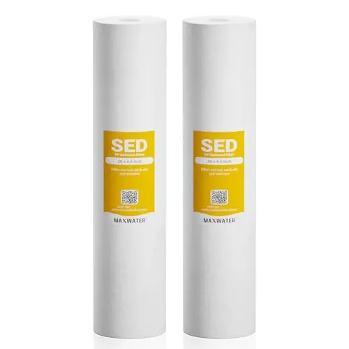 Max Water whole house sediment filter cartridge for 20 inch housings