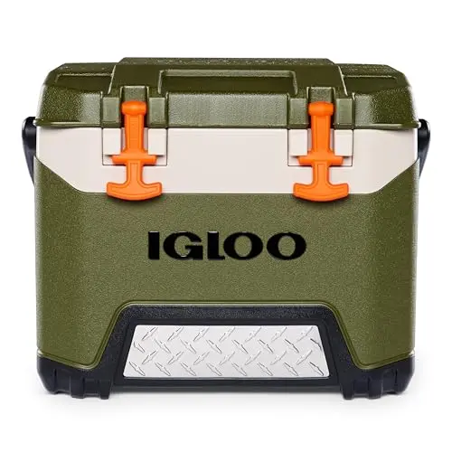 OPUX navy blue soft-sided collapsible cooler bag