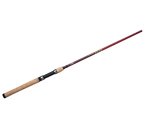 Berkley Cherrywood HD spinning fishing rod with cork handle and brown-black design