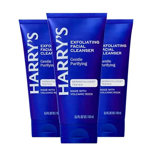 Harry's Exfoliating Face Wash for Men bottle