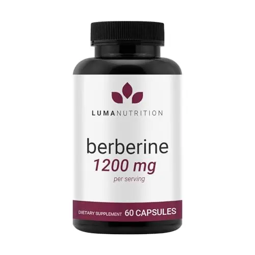 LUMA NUTRITION berberine supplement capsules bottle