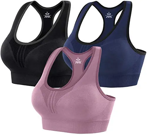 Heathyoga High Impact Sports Bra in racerback style