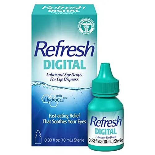 Refresh Digital lubricant eye drops for digital device use