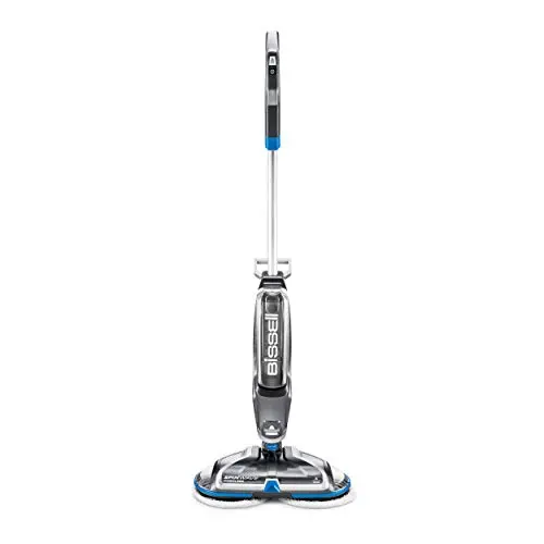 BISSELL Spinwave cordless spin mop with grey design and reusable mop pads